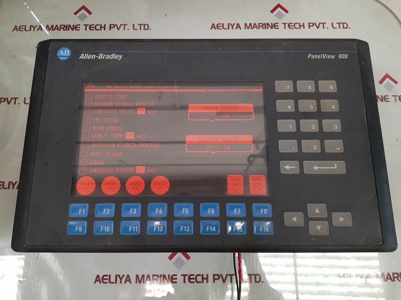 Bradley 2711-K9A8L1 Panneau Vue 900 Opérateur Interface Borne 24 Vdc 2.5A