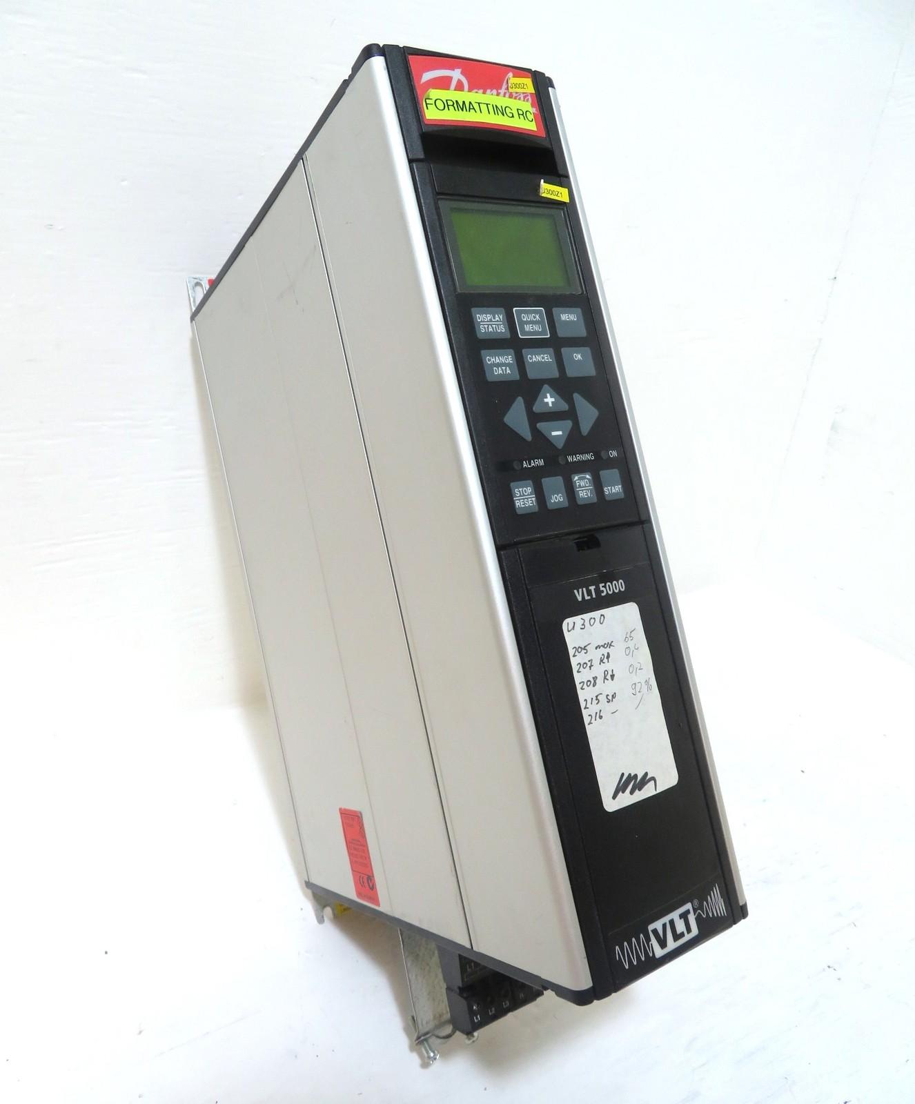 VLT5000 4HP Variable Speed Drive VLT-5000 HP VLT5005 175Z0059 7.2A