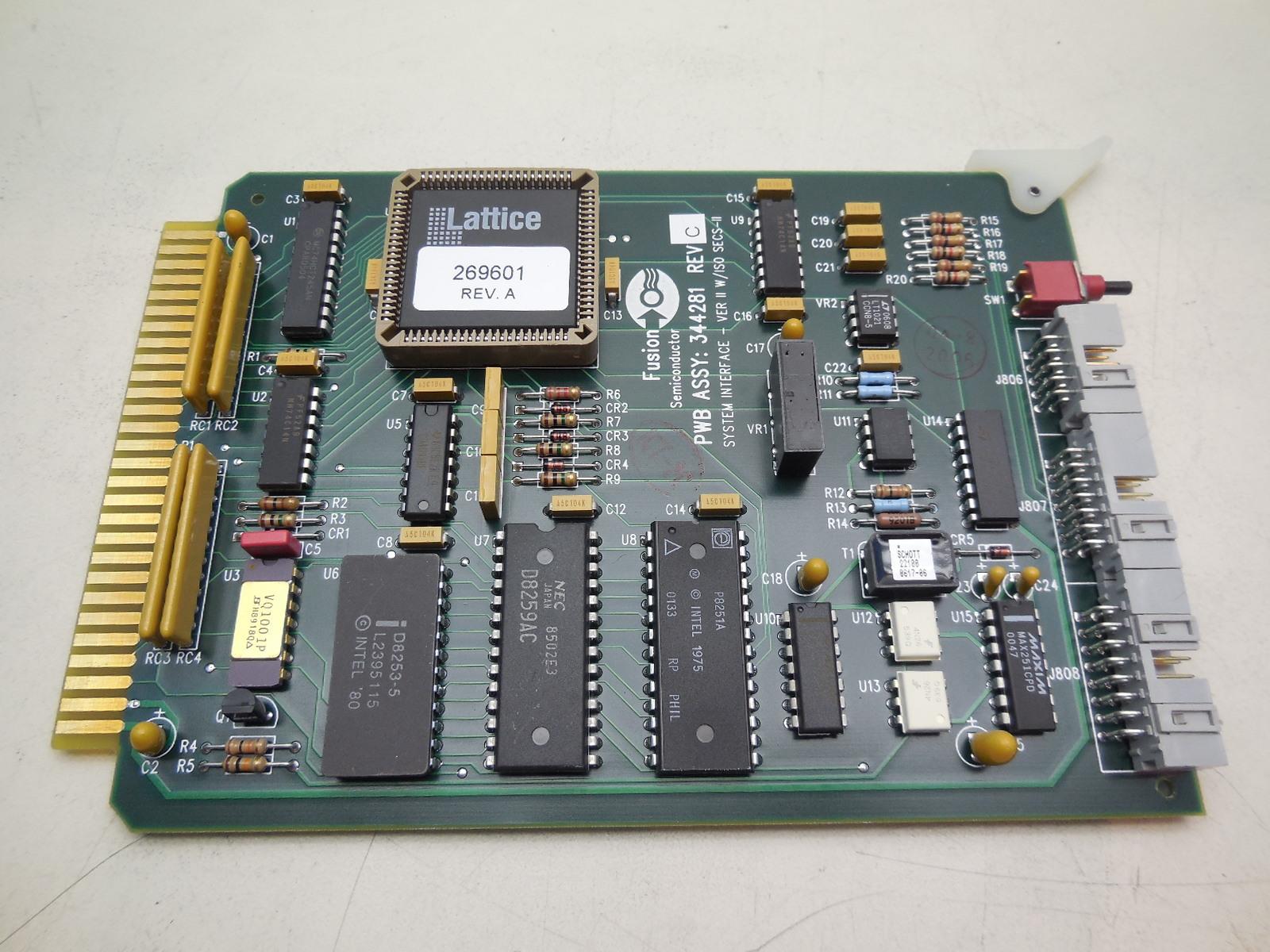 Systems 344281 Rev System Interface Ver II w/Iso Secs II