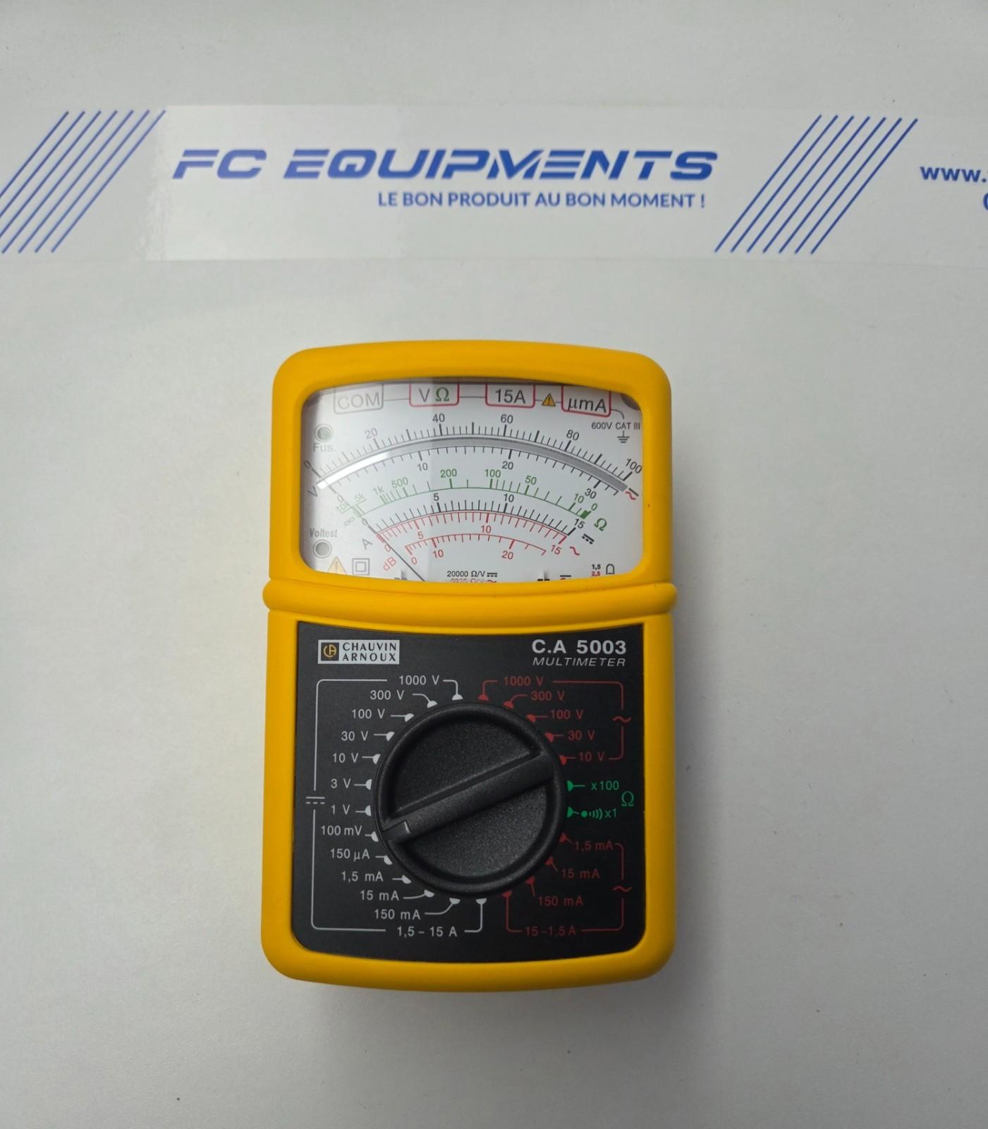 CA 5003 Multimeter SEE DESCRIPTION