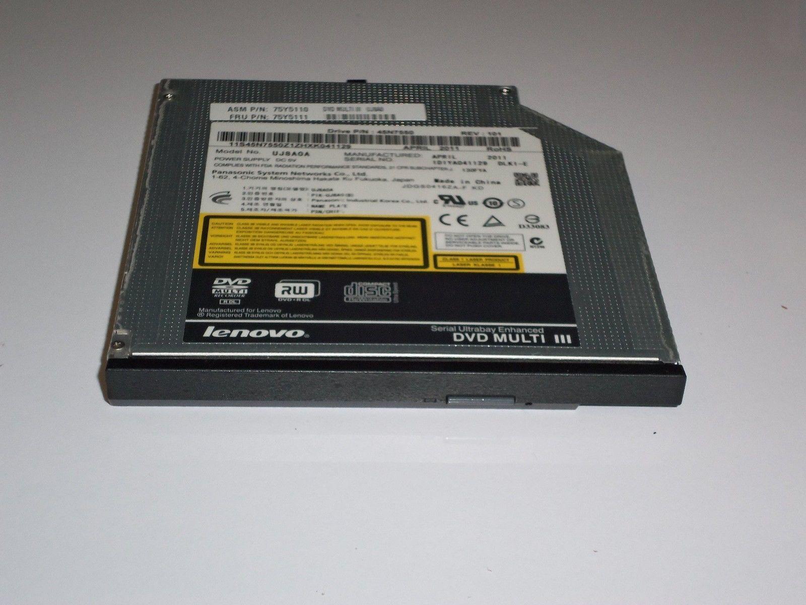 Lenovo/Sony AD-7740H CD/DVD RW Drive 45N7568 75Y5236 75Y5113 Black Bezel USA