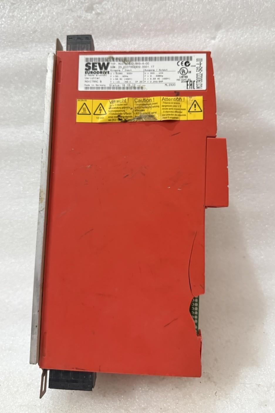 MC07B0022-5A3-4-00 CONVERTER MOVITRAC ENDOMMAGEMENT)