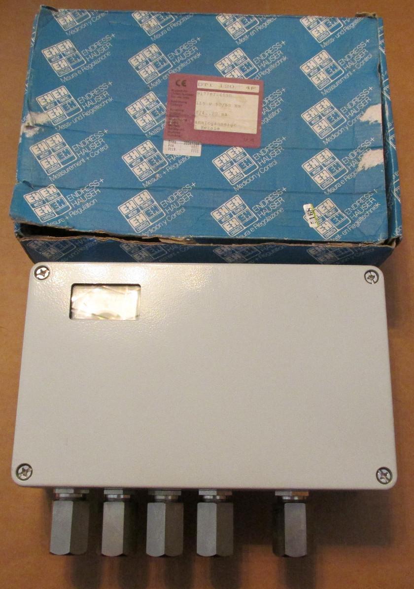 NOS Endress DTI-120 4F Fluitector 115 Volts 1X 0/4...20mA IP65