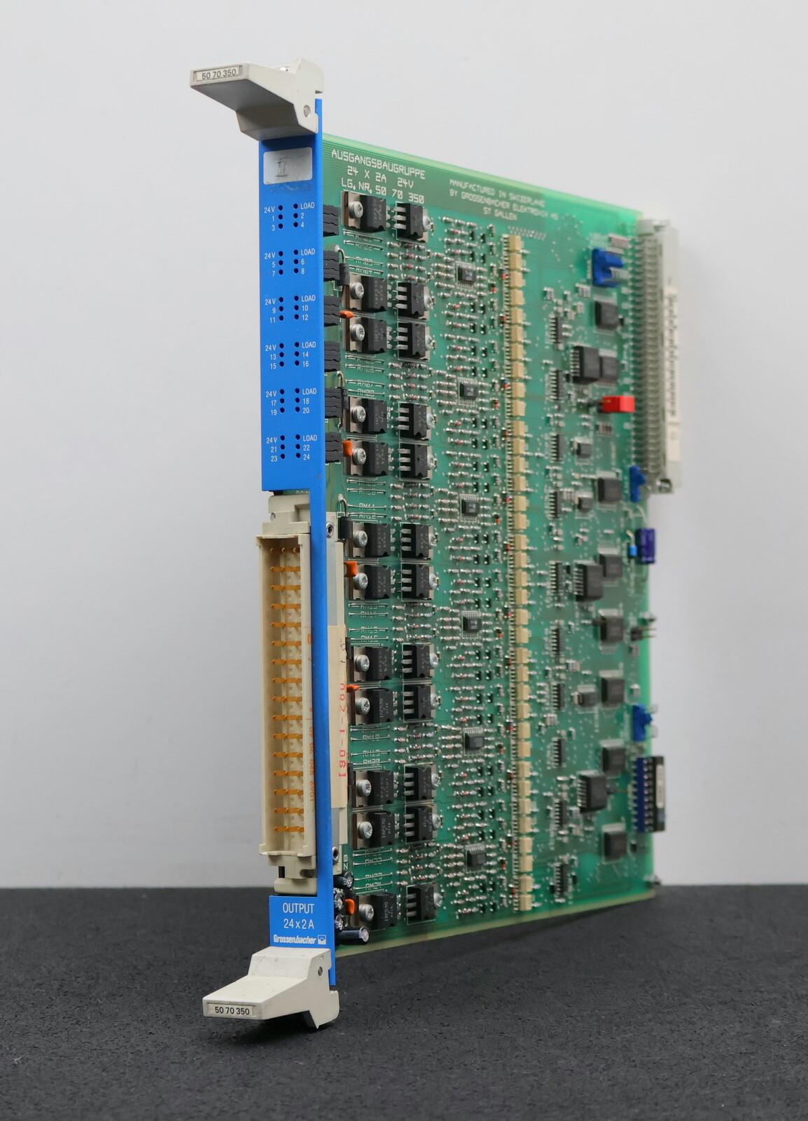 Ausgangsbaugruppe Lg.Nr. 50 70 350 24x2A 24V