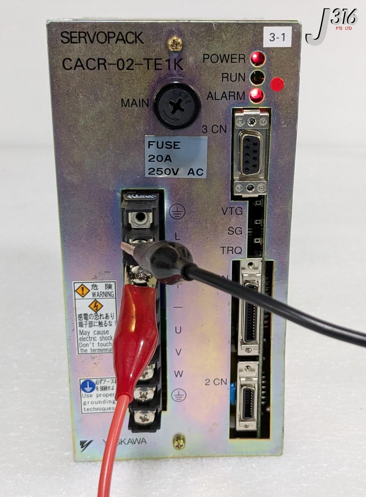 38721 ELECTRIC SERVOPACK DRIVER CACR-02-TE1K