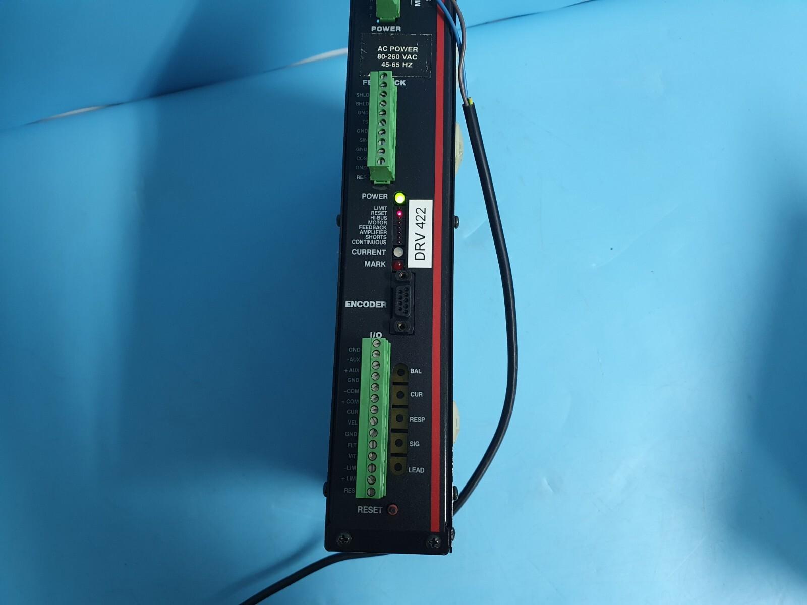 PARKER MTS MPA-06-204L SERVO DRIVER