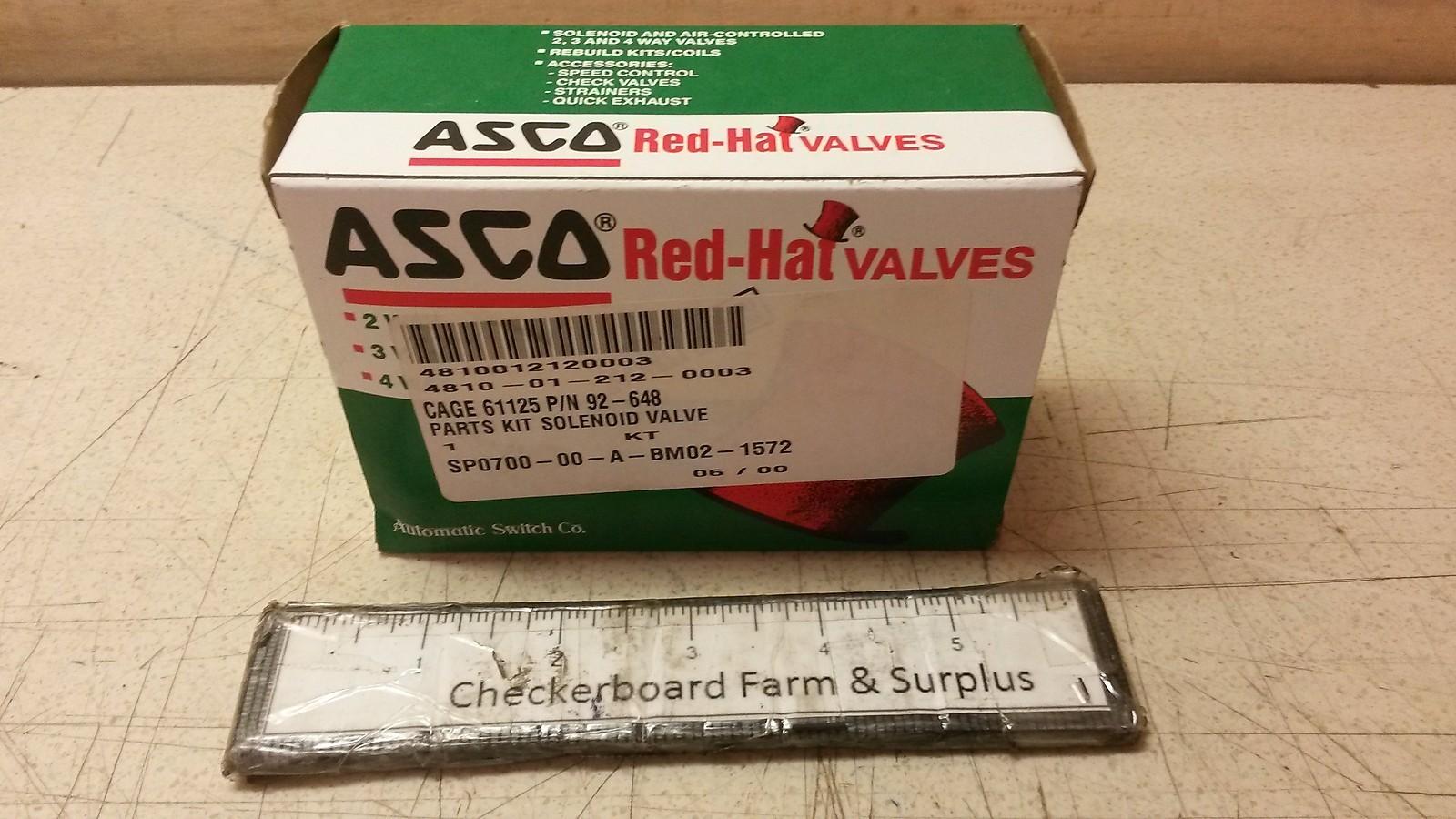 092648, REBUILD KIT 8262 AC VALVE PART / VALVE SUB ASSEMBLY