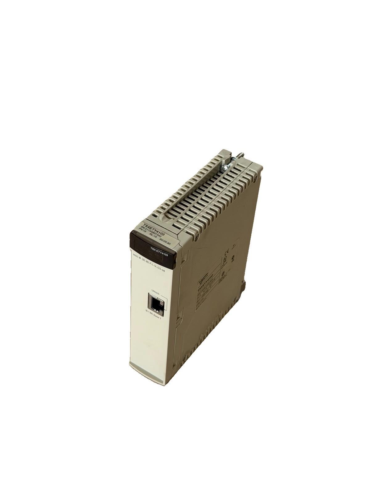 TSXETY4103 MODICON PREMIUM ETHERNET TCP/IP MODBUS MODULE