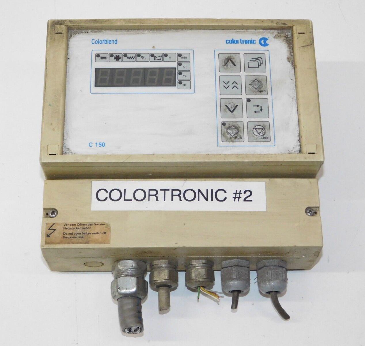 C150 Colorblend Digital Dosing Operator Station Control Panel K1287