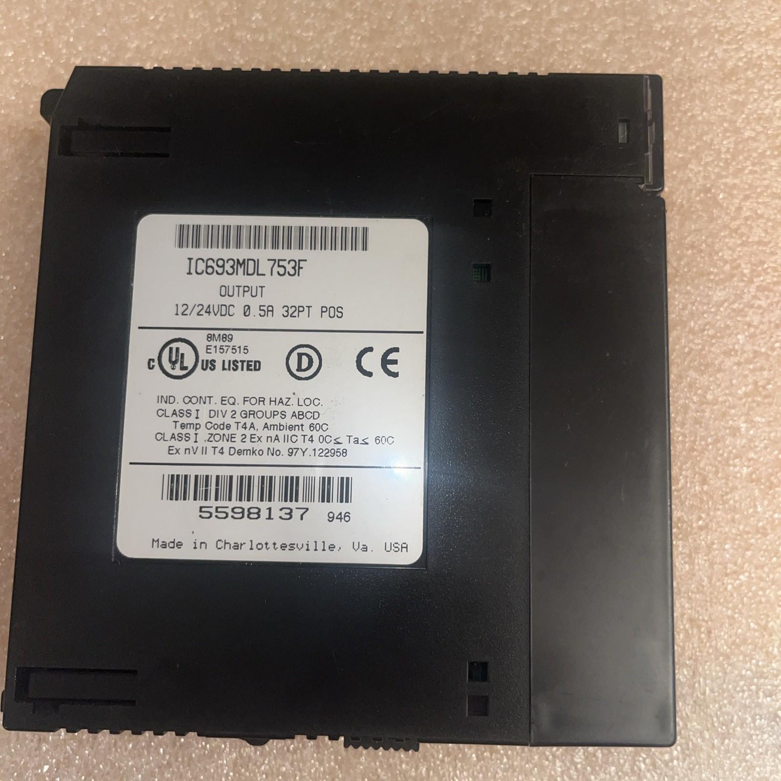 Module De Sortie GE IC693MDL753F
