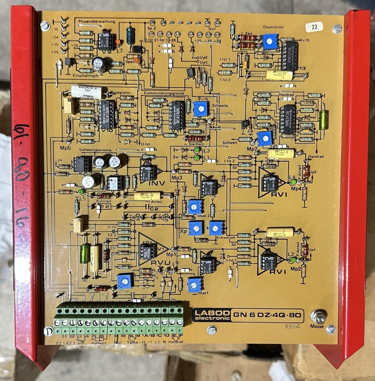 121 GN DZ 160/175-24-4Q80,THYRISTOR-REGLER
