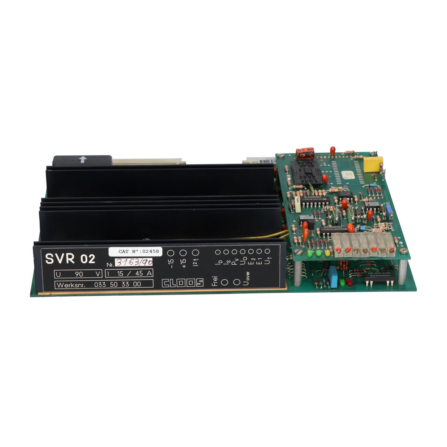 SVR02 Control Board Cloos Power Supply UMP