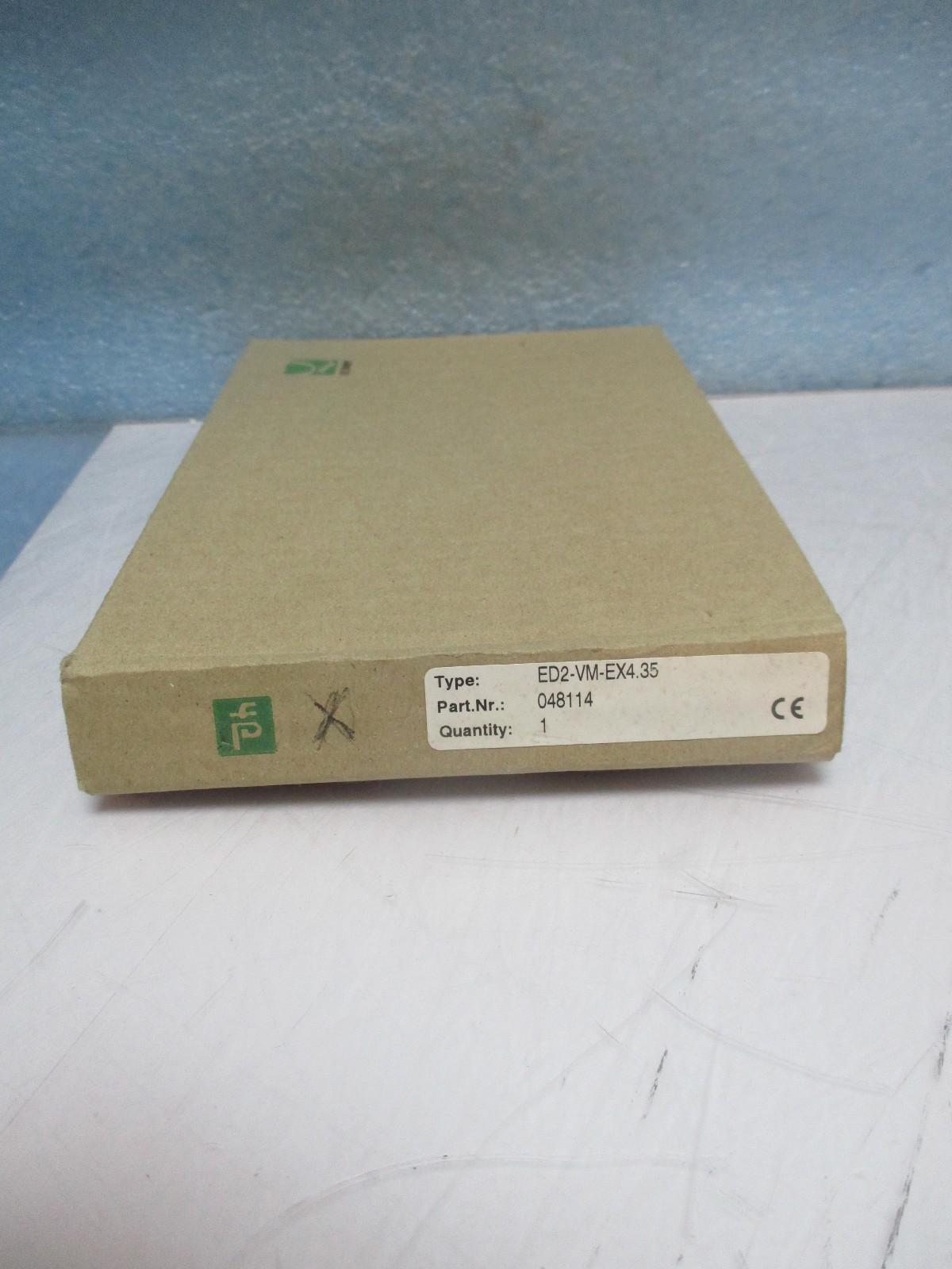 Pepperl Fuchs Valve Control Module ED2-VM-Ex4.35 048114