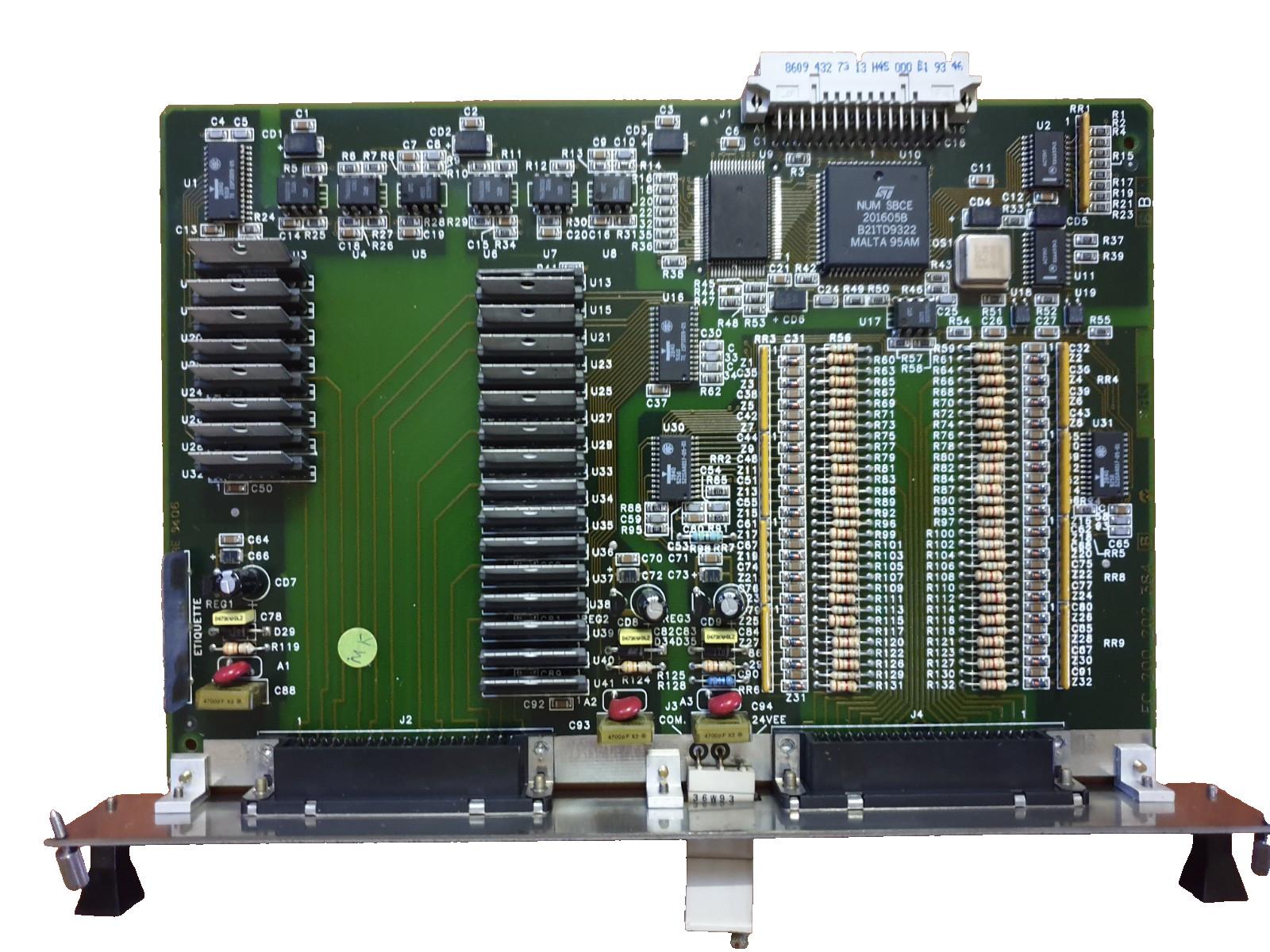 32E/24S I/O Card FC 200 202 384 Carte Entree Sortie 0204202385 CNC