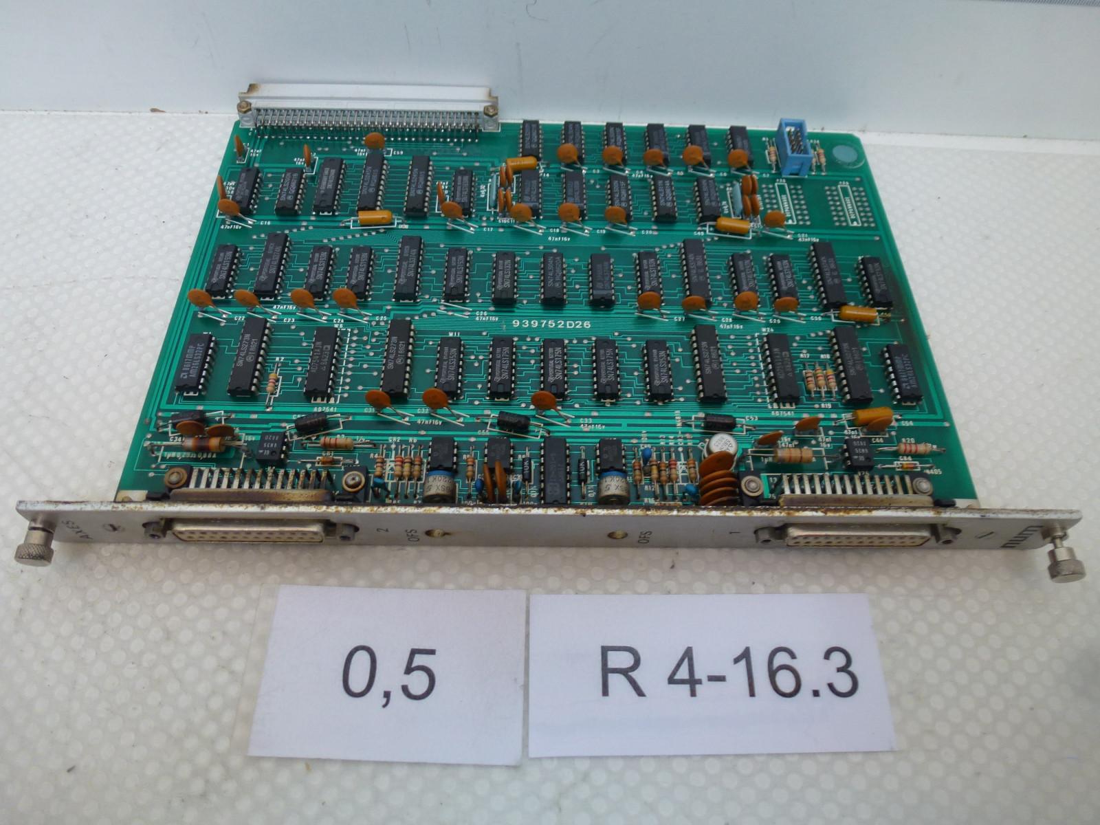 939752D26, NUM 939 752-C, NUM Axes