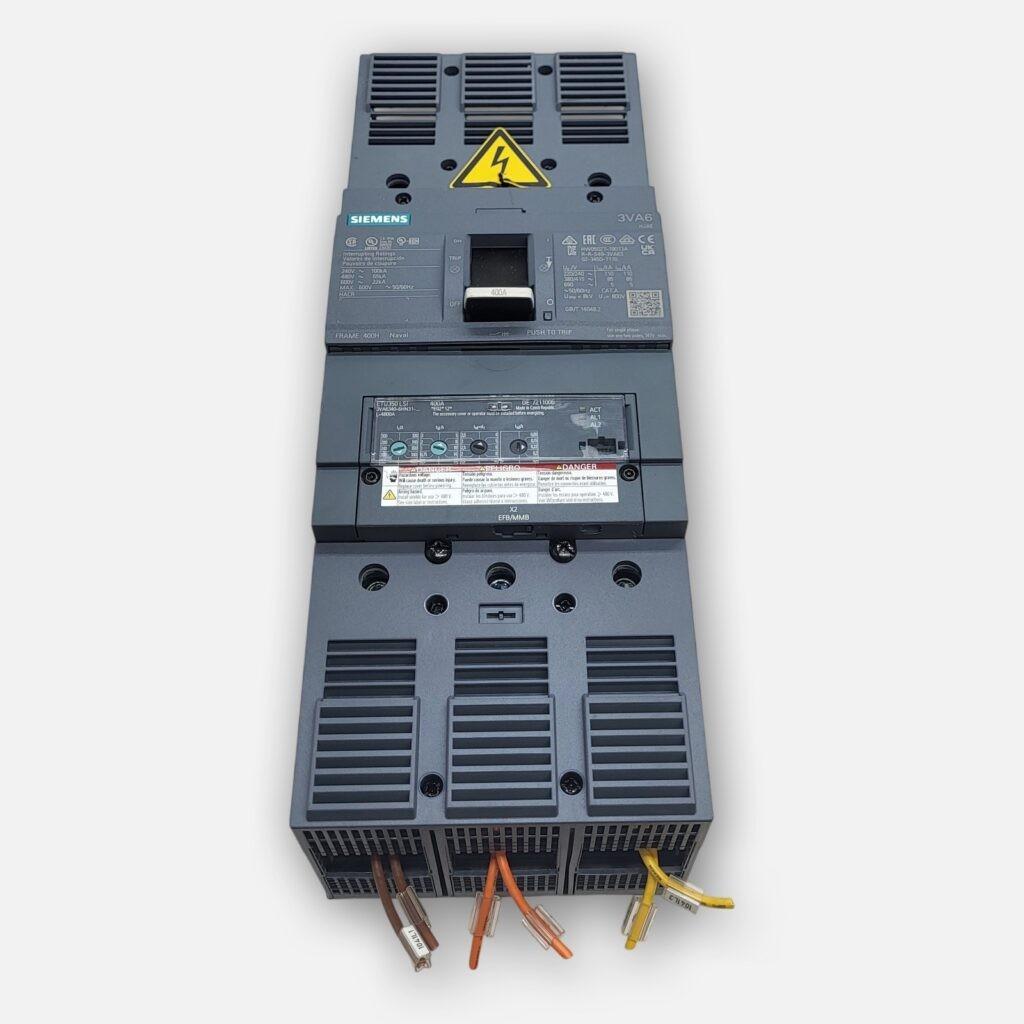 BRKR 3VA6 600A 3P EXT TRML COVER W/PH