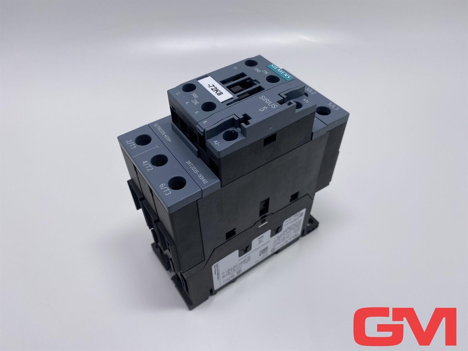 CONTACTOR S2 40A 24VDC SCREW 1NO/1NC