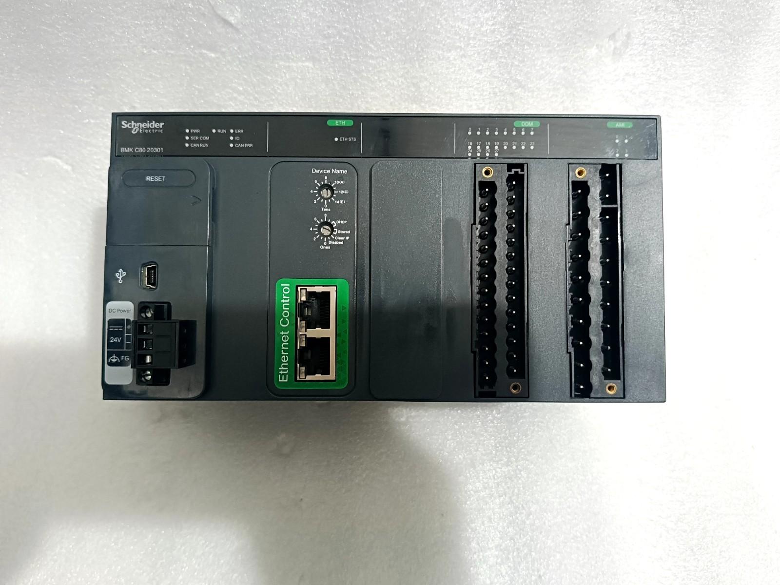 Modicon MC80, Controller, 8 DI, 12 DO, 4 AI