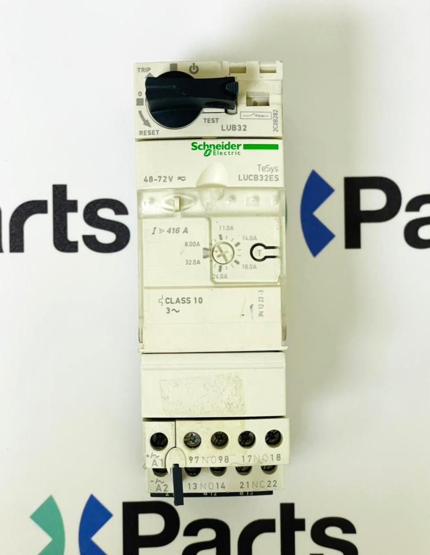 Advanced control unit, TeSys Ultra, 8A to 32A, 3P motors, protection & diagnostic, class 10, coil 48-72VAC/DC