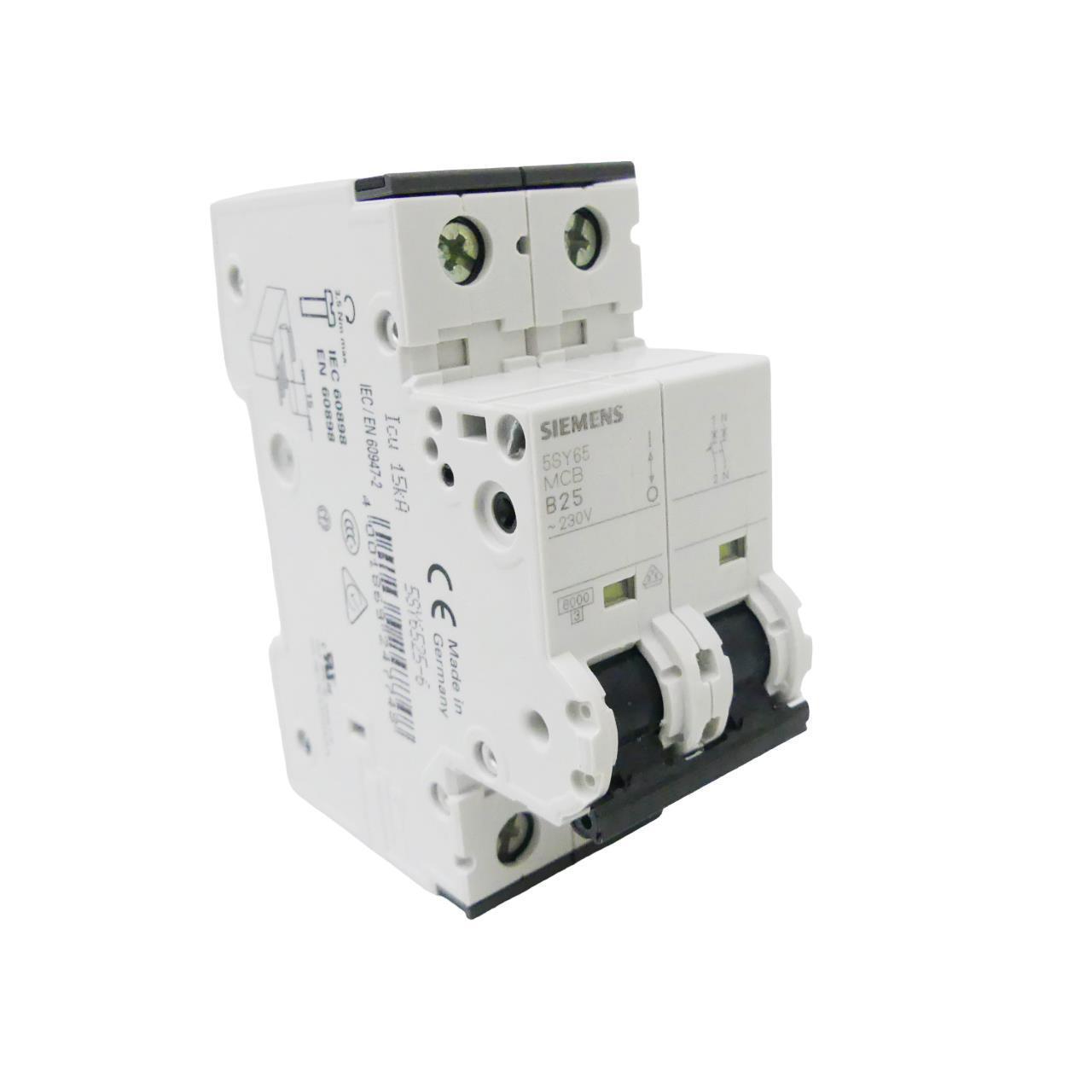 SUP PTOR 5SY6 1P+N 240V 25A 7.5K B-TRIP