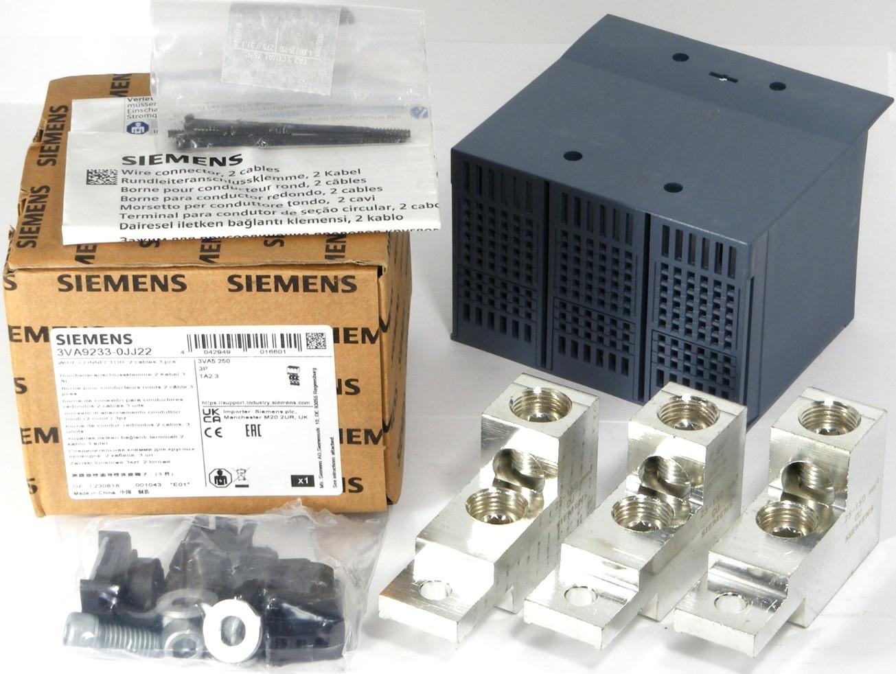 BREAKER 3VA5 250A 2 WIRE AL LUGS 3PCS