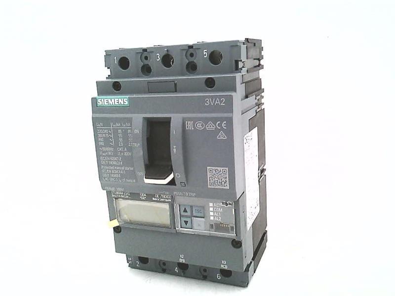 BRKR 3VA21 3P 100A 55KA MCP LSIG BOX