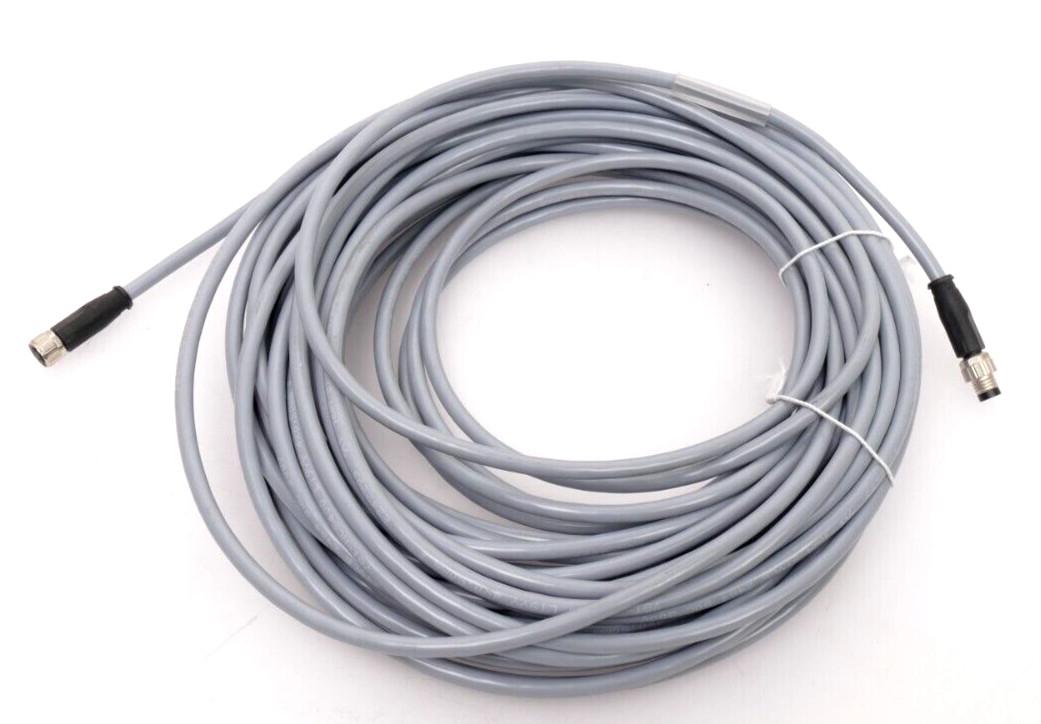 POWER CABLE, M8 SOCK AND PLUG, 15M