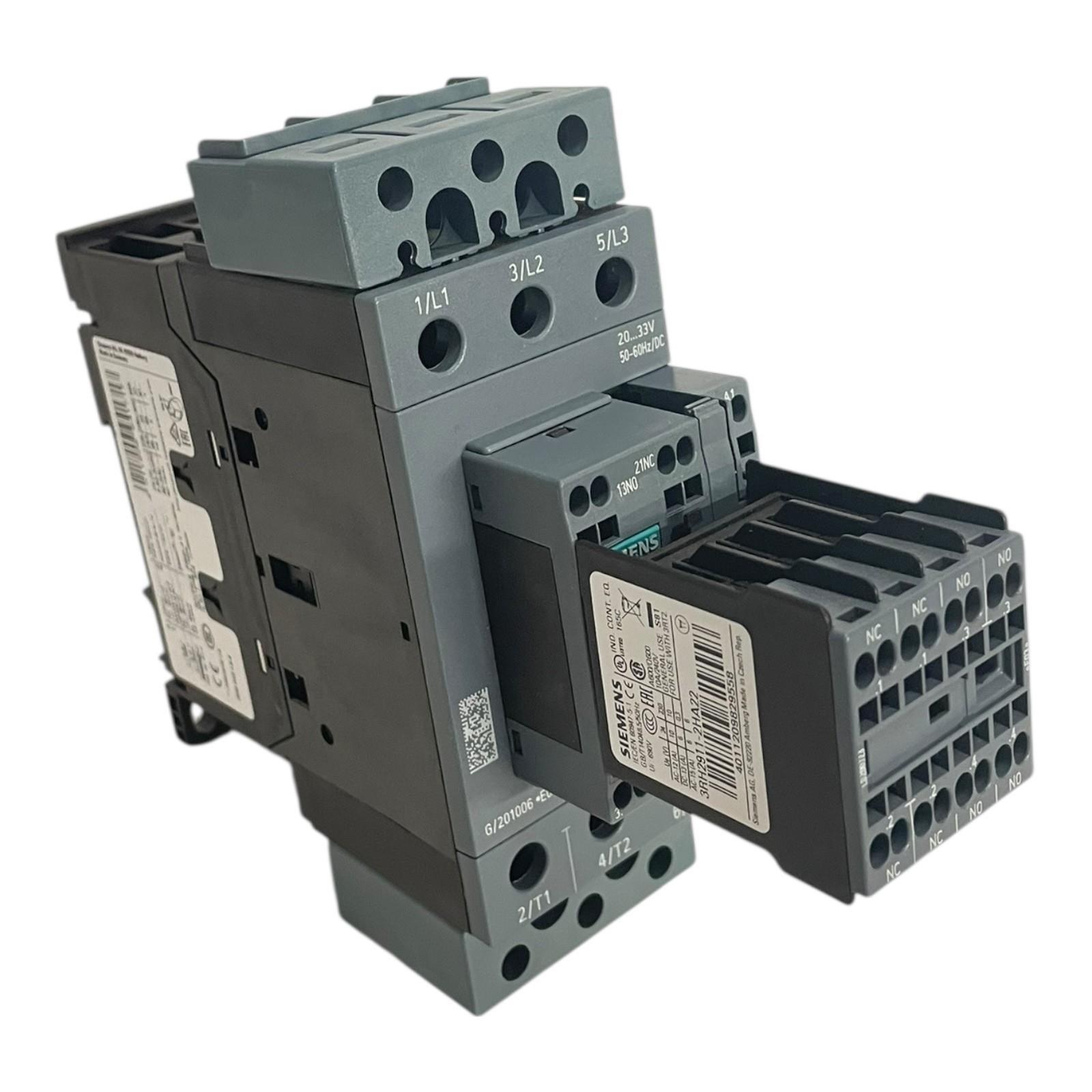 CONTACTOR S2 65A 20-33VUC SPRING 1NO/1NC