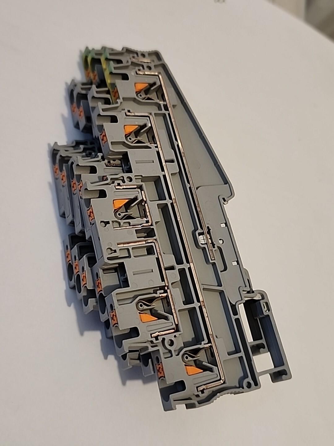 PT 4-PE/L/L - Ground modular terminal block