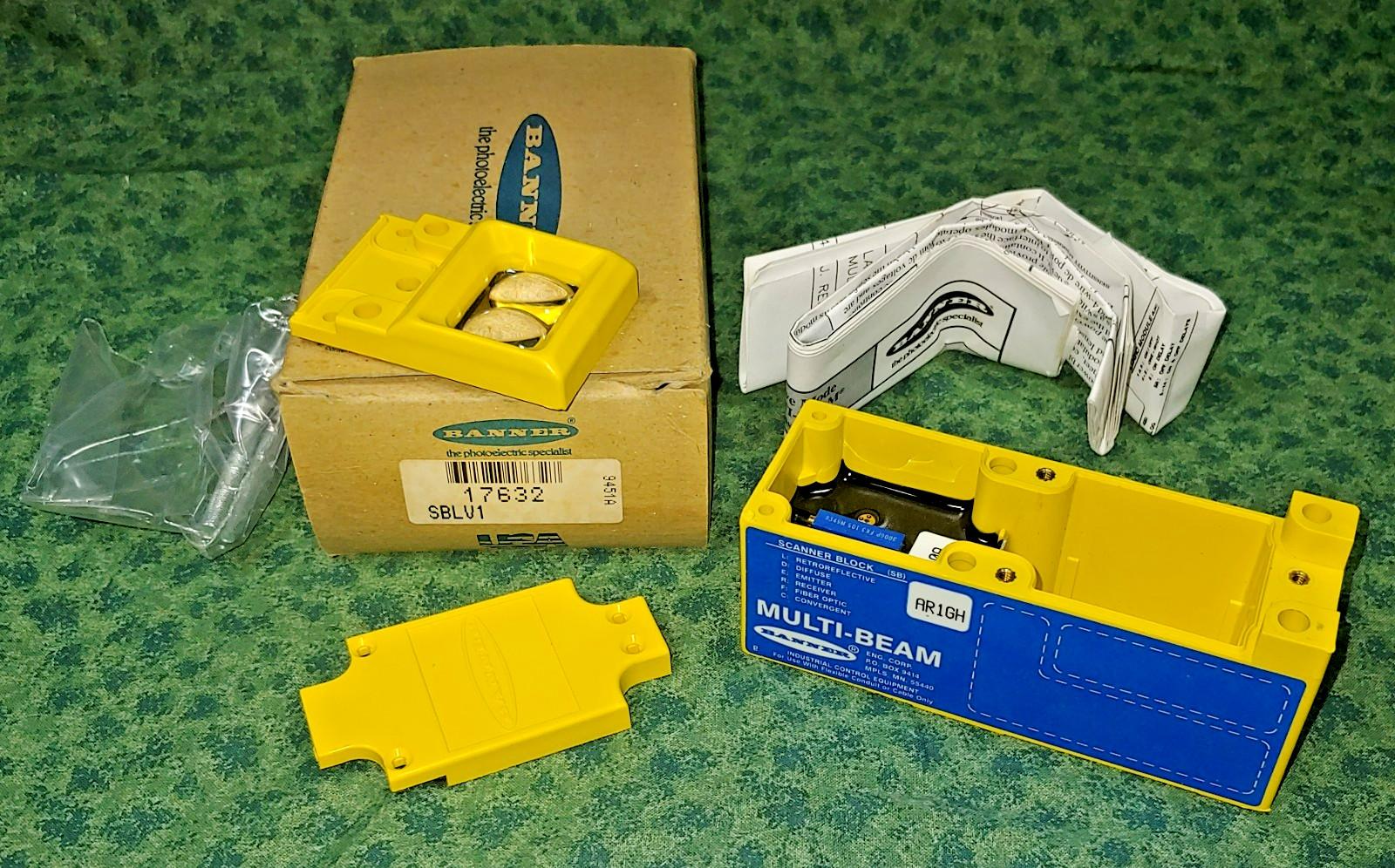 MULTI-BEAM: 3/4 Wire Scanner Block - Retro, Range: 0.15-9 m, Input: depends on power block, Output: depends on the power block, Interconnecting Pins