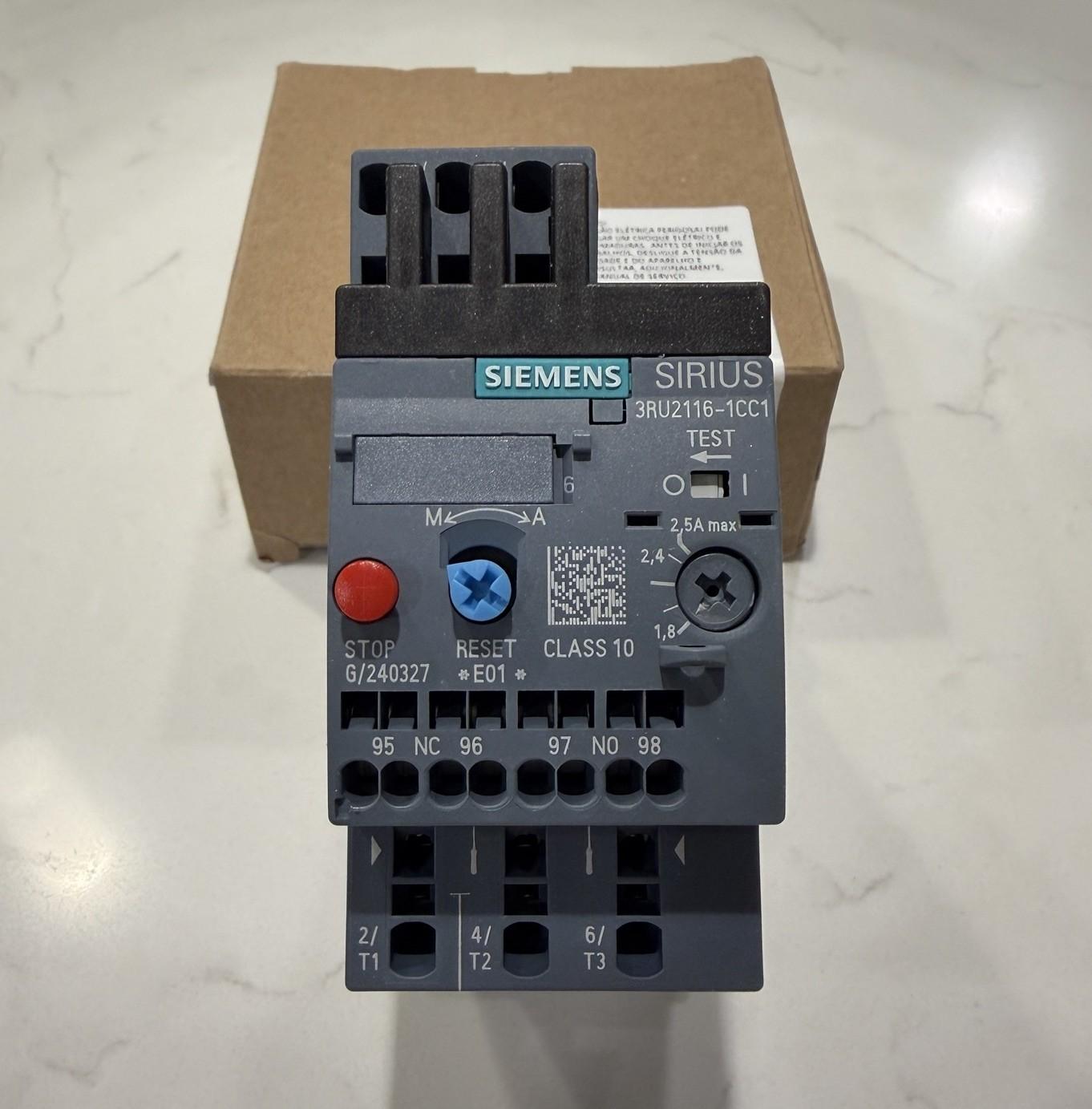 OVERLOAD RELAY CL10 S00 1.8-2.5A SPRNG
