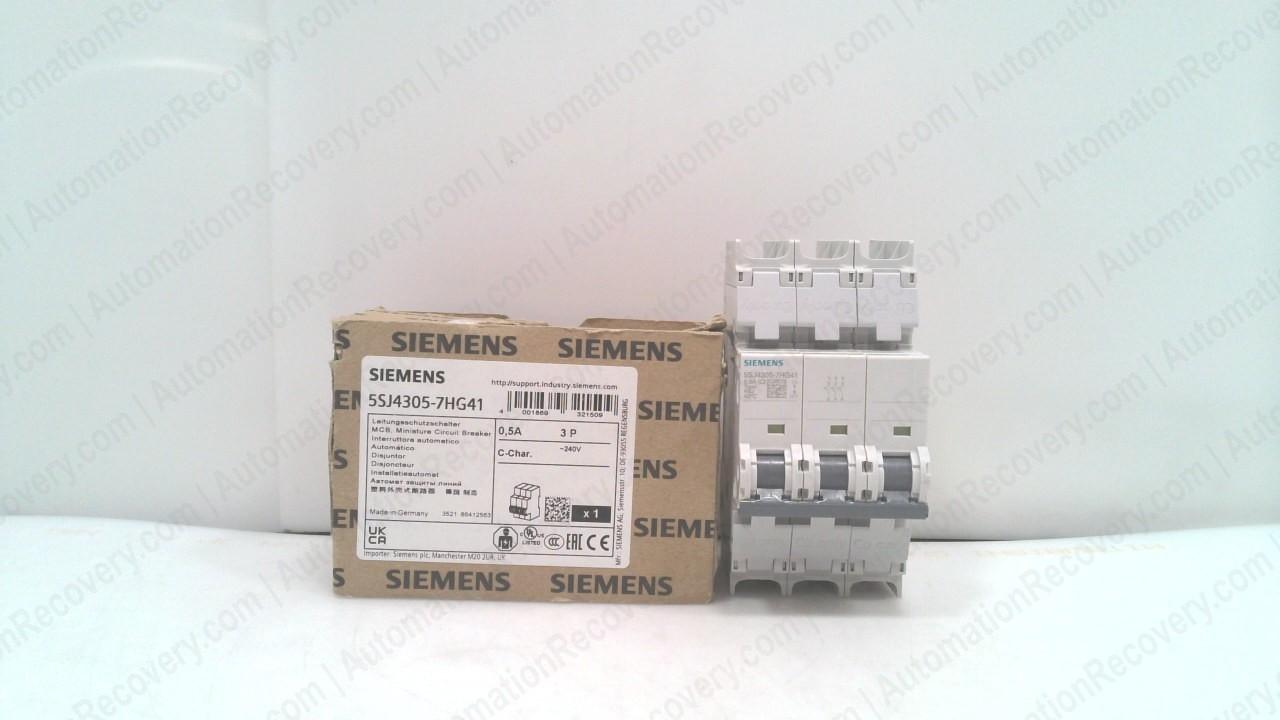 MCB 5SJ4 3P 240V 0.5A 14K C-TRIP