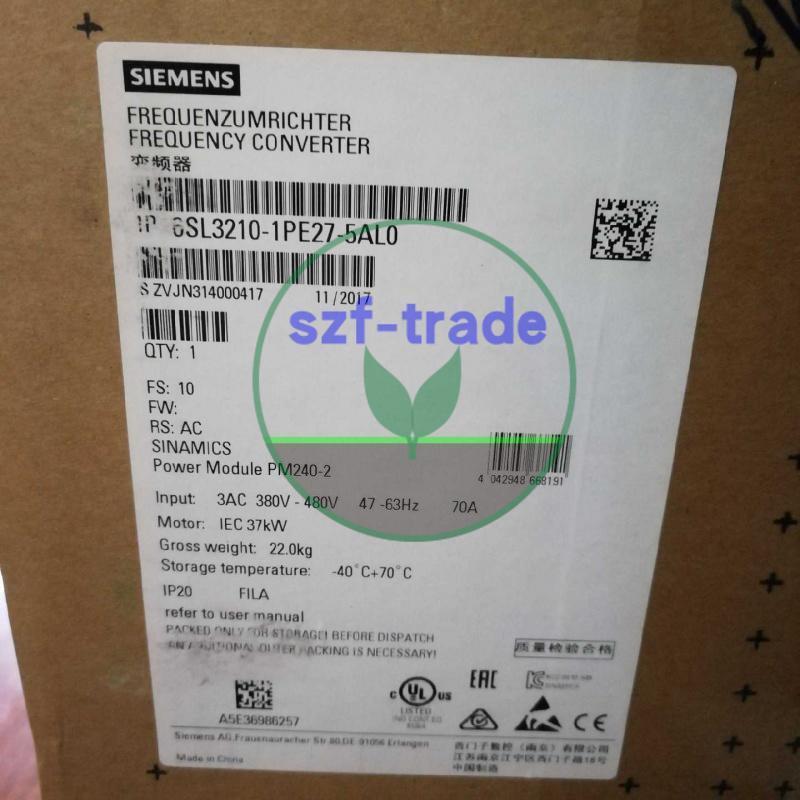 SINAMICS PM240-2 IP20-FSD-A-400V-37KW