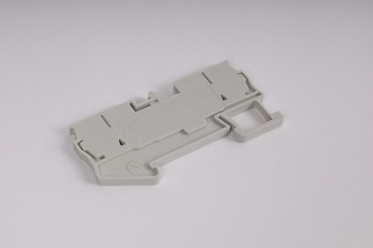 TERM BLOCK, SPRNG, THRU, 1.5, GRAY, 4-CONN