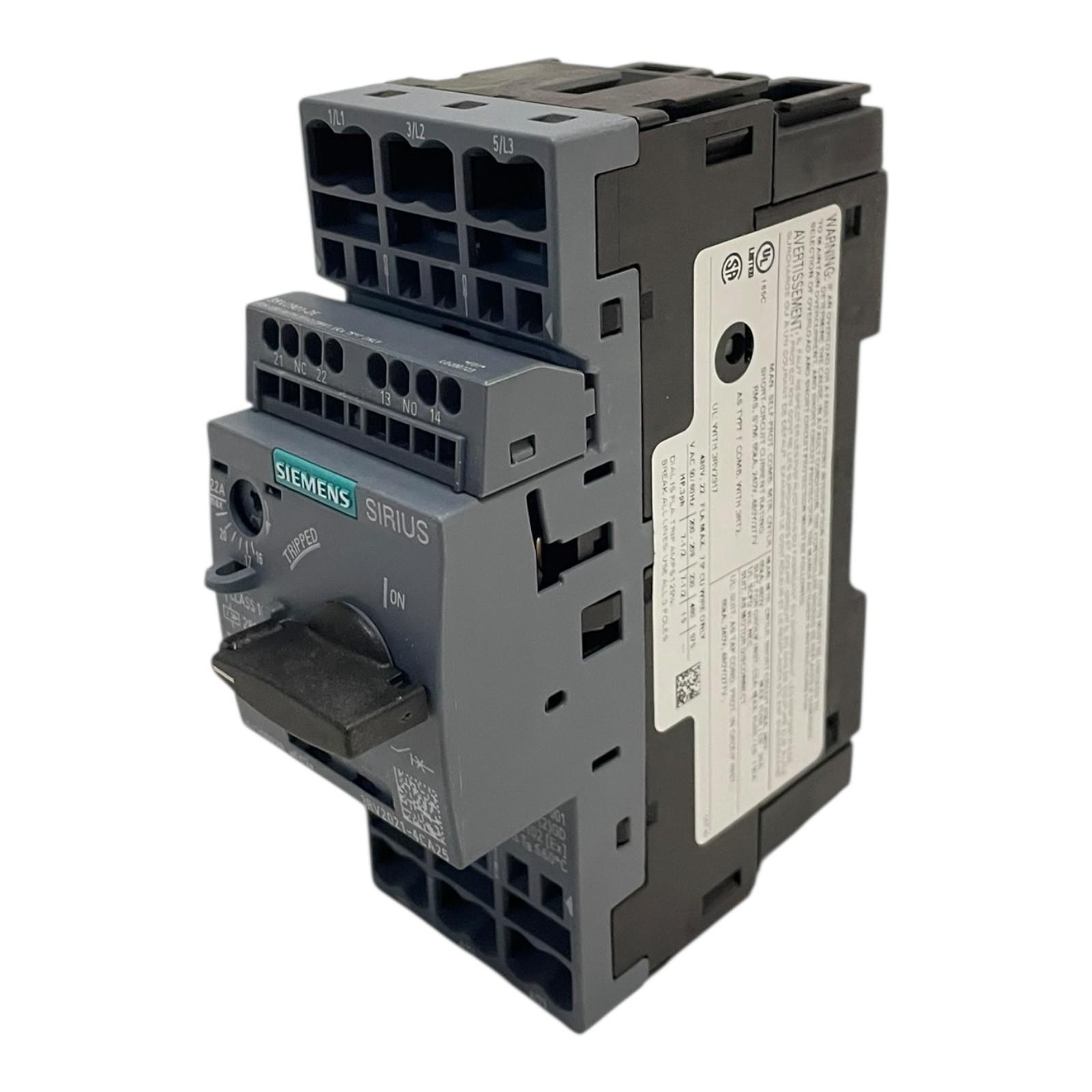 MSP S0 17-22A AUX 1NO 1NC SPRING
