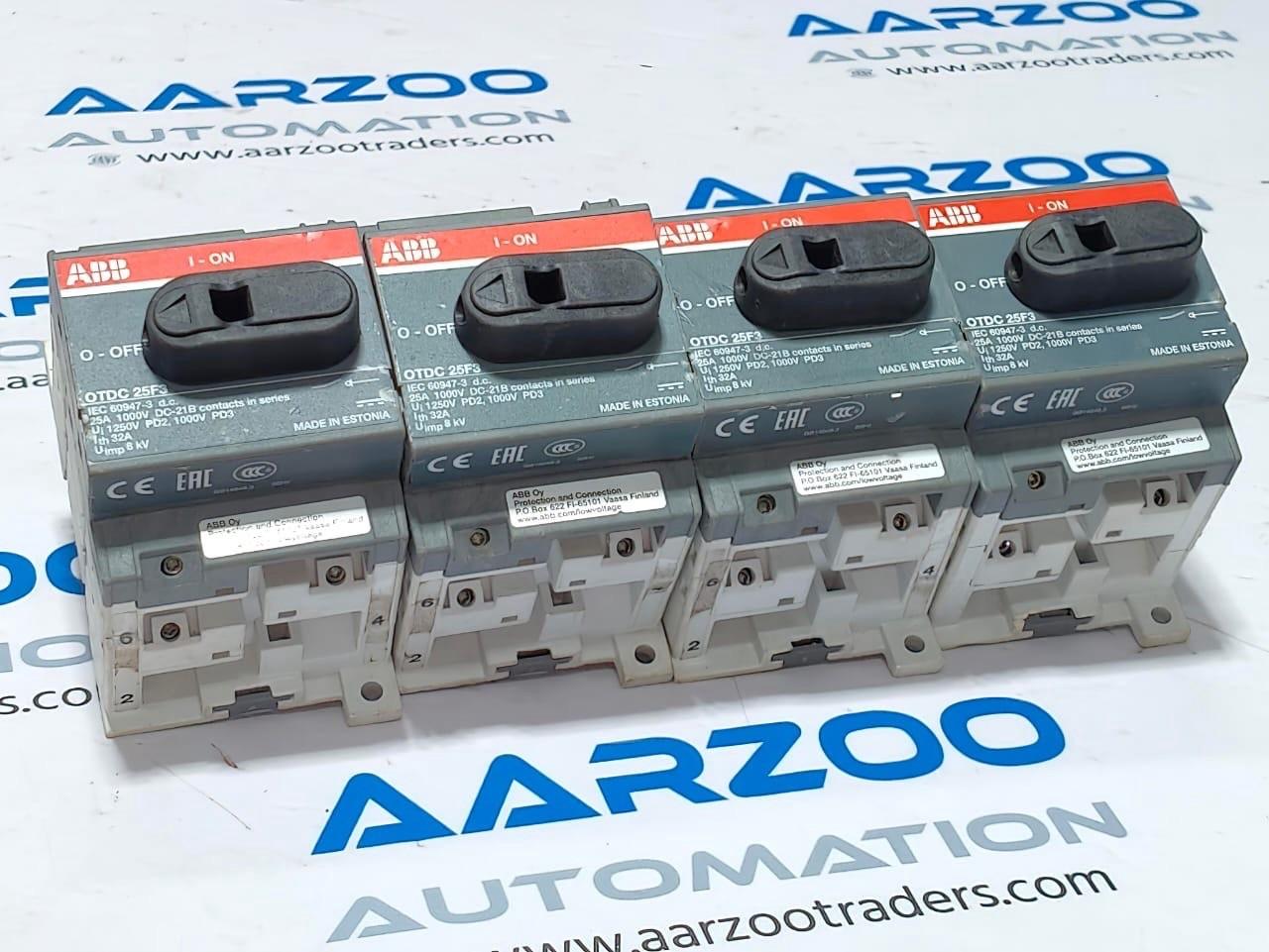 3 POLE 25 AMP DISCONNECTOR SWITCH