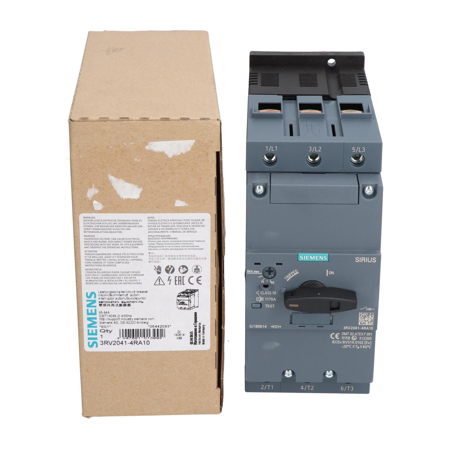 Circuit breaker screw-type 84 A