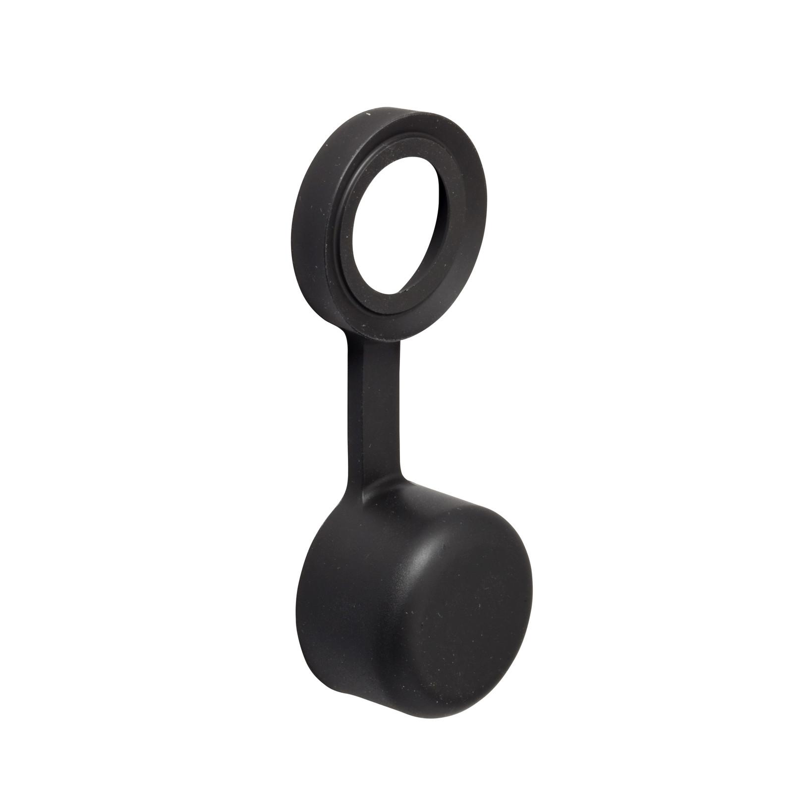 Protective cover, Harmony XB4, for 22mm push button head, plastic, black