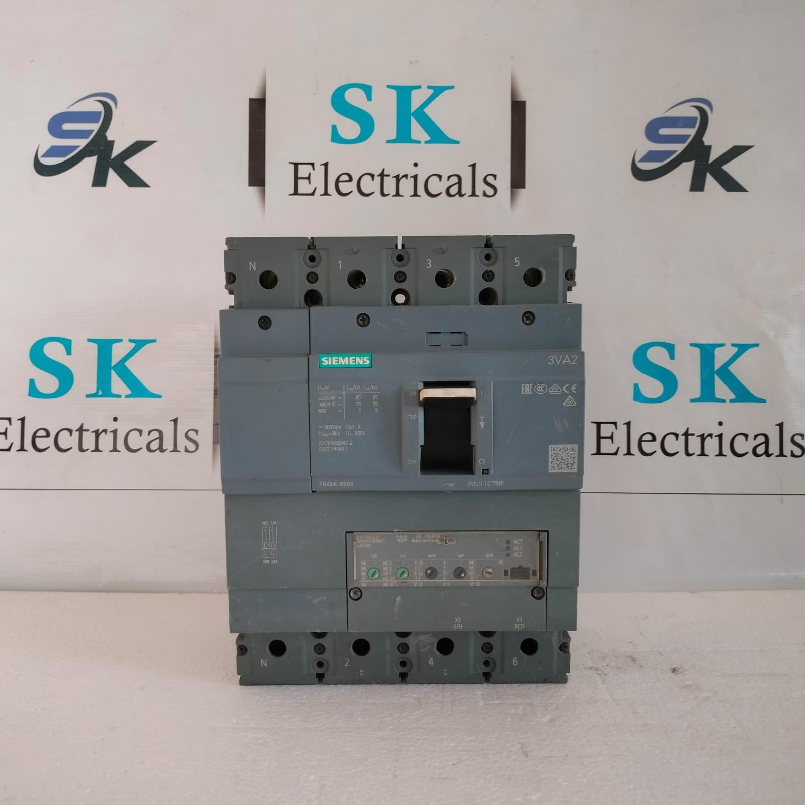 BRKR 3VA24 4P 630A 55KA ETU3-LSI NUT