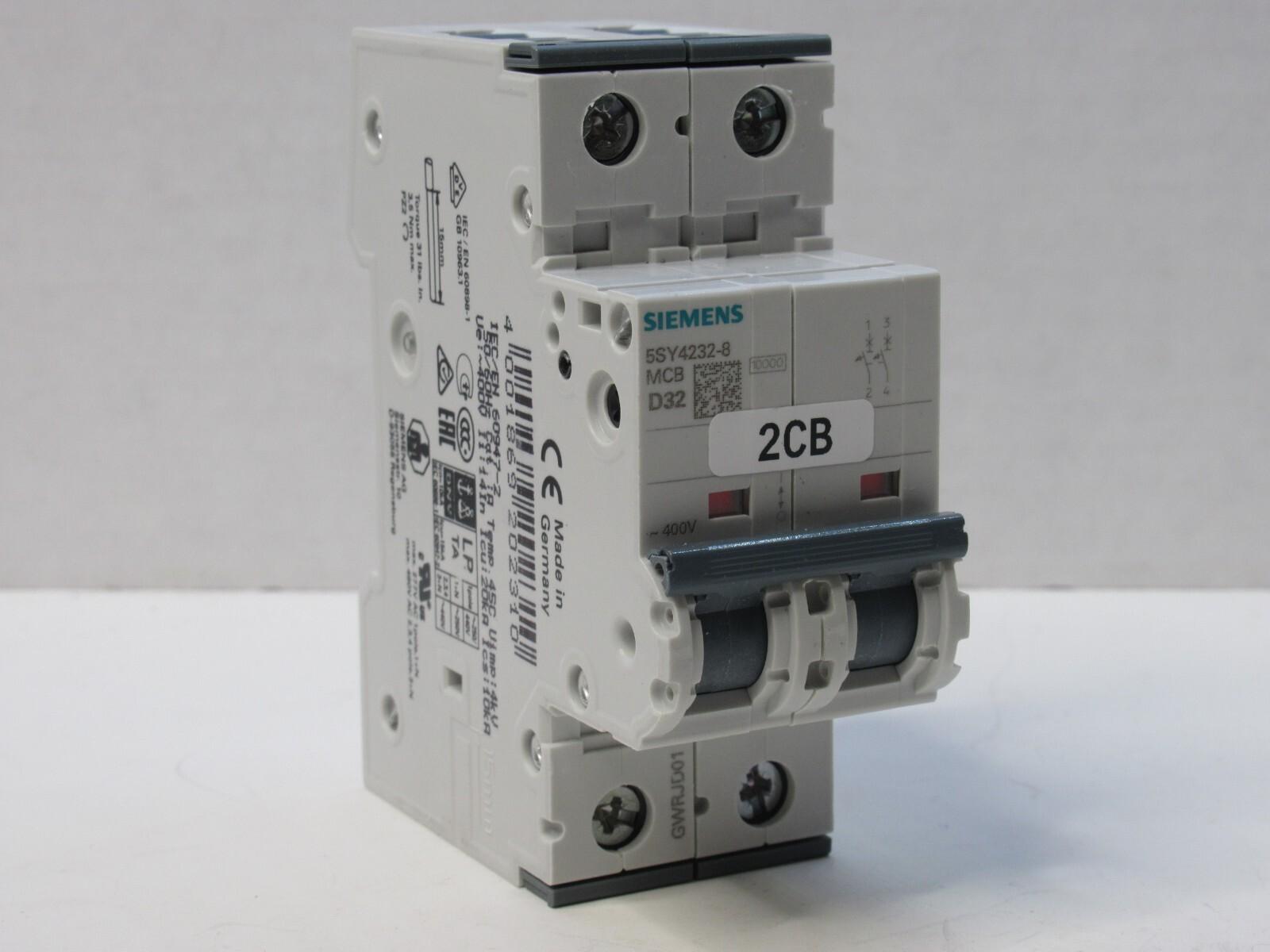 SUP PTOR 5SY4 2P 480V 32A 5K D-TRIP
