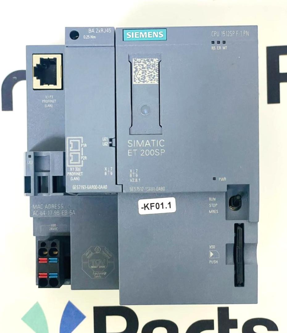CPU 1512SP F-1 PN, 300KB PROG./1MB DATA