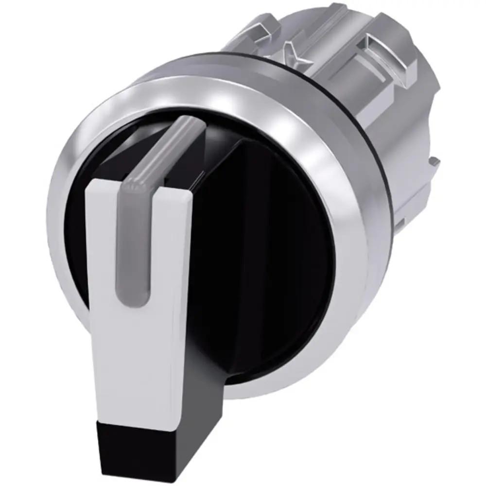 SEL SW, 3POS, MOM, SHORT HANDLE, WHT