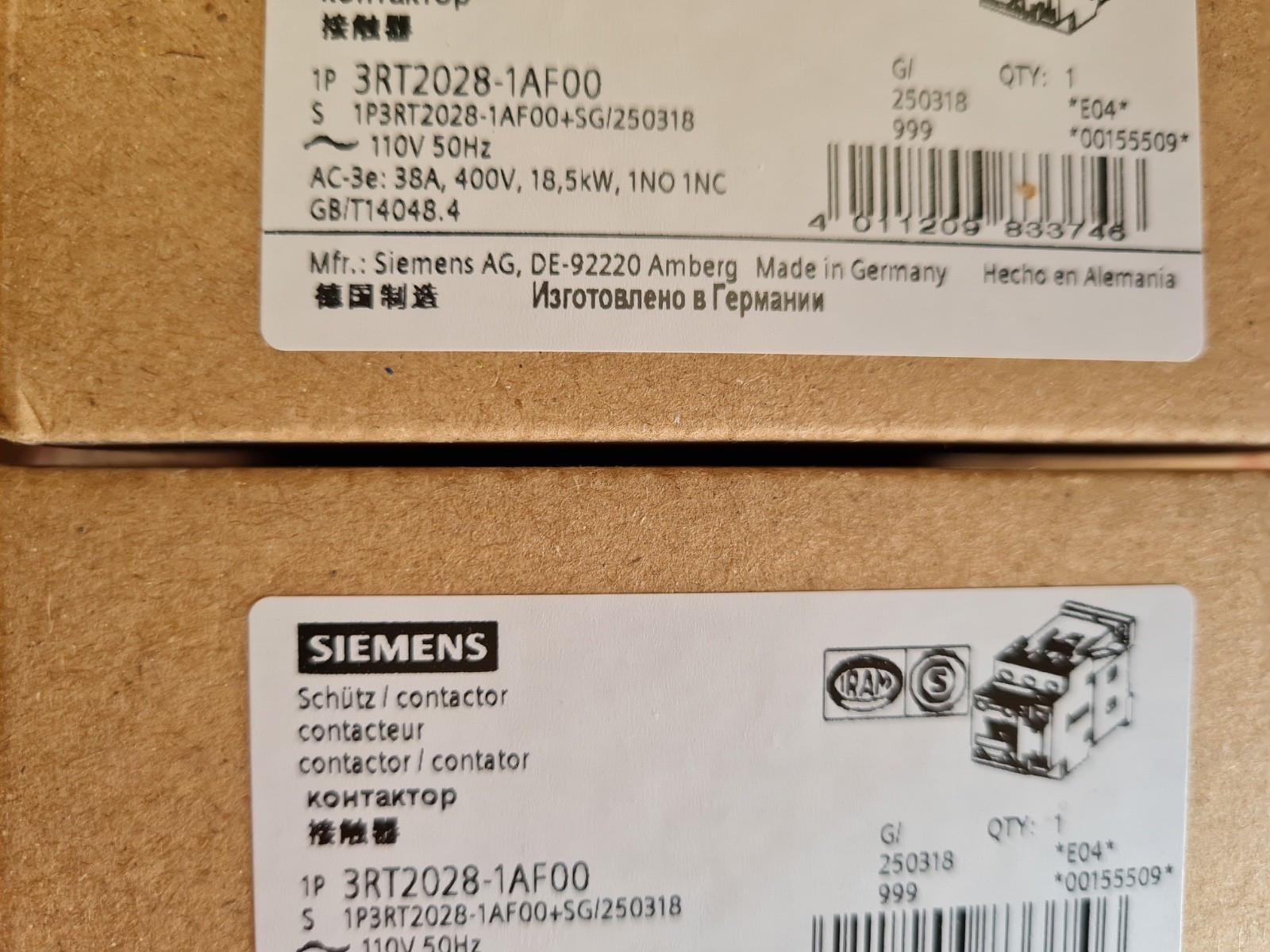 CONTACTOR S0 38A 110VAC 1NO/1NC SCRW