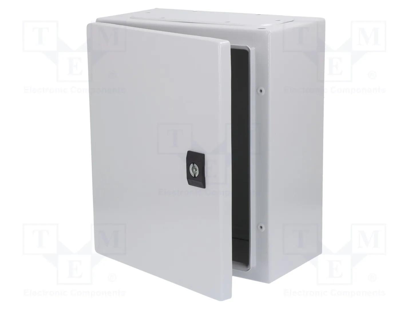 Spacial CRN plain door w/o mount.plate. H300xW250xD150 IP66 IK10 RAL7035..