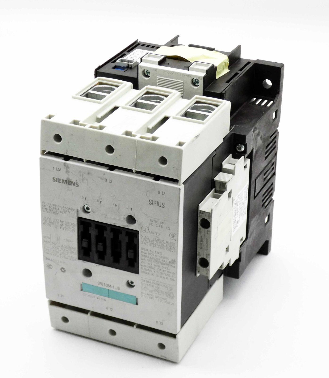 CONTACTOR S6 115A 23-26VUC 3P BX TERM
