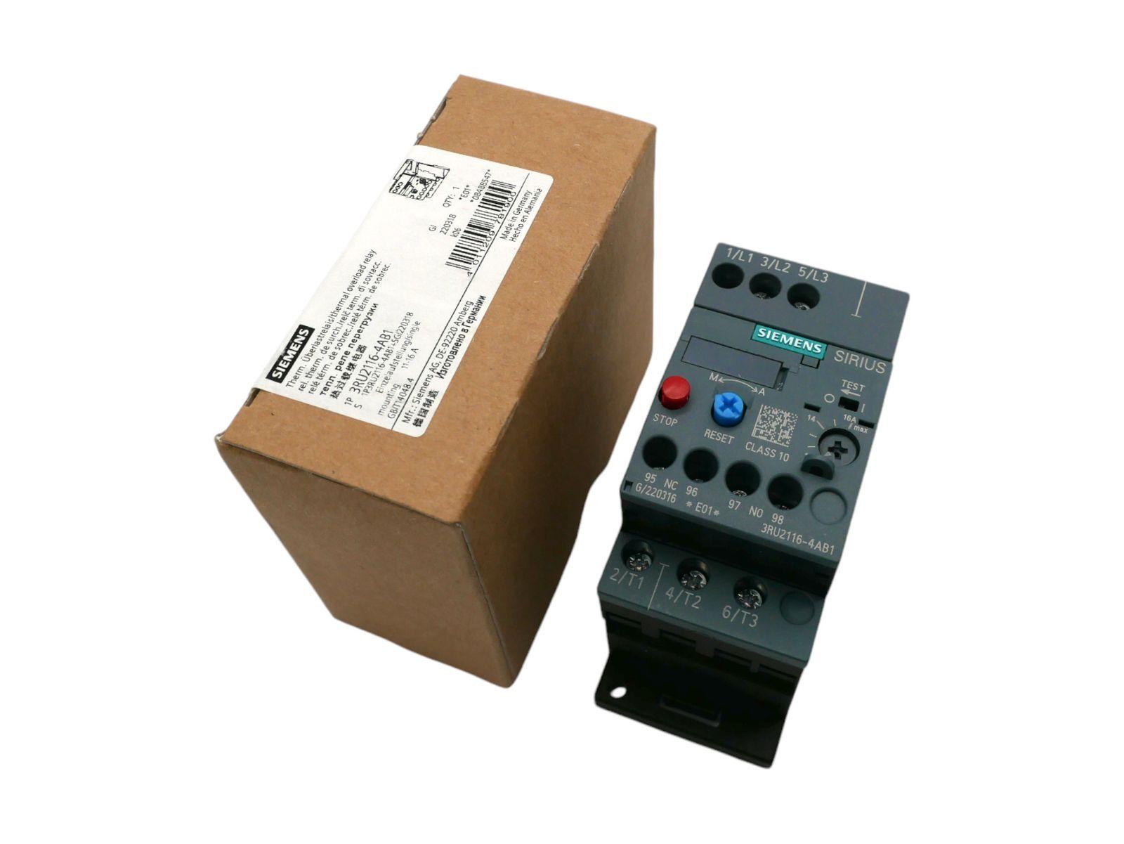 OVERLOAD RELAY CL10 S00 11-16A SCREW