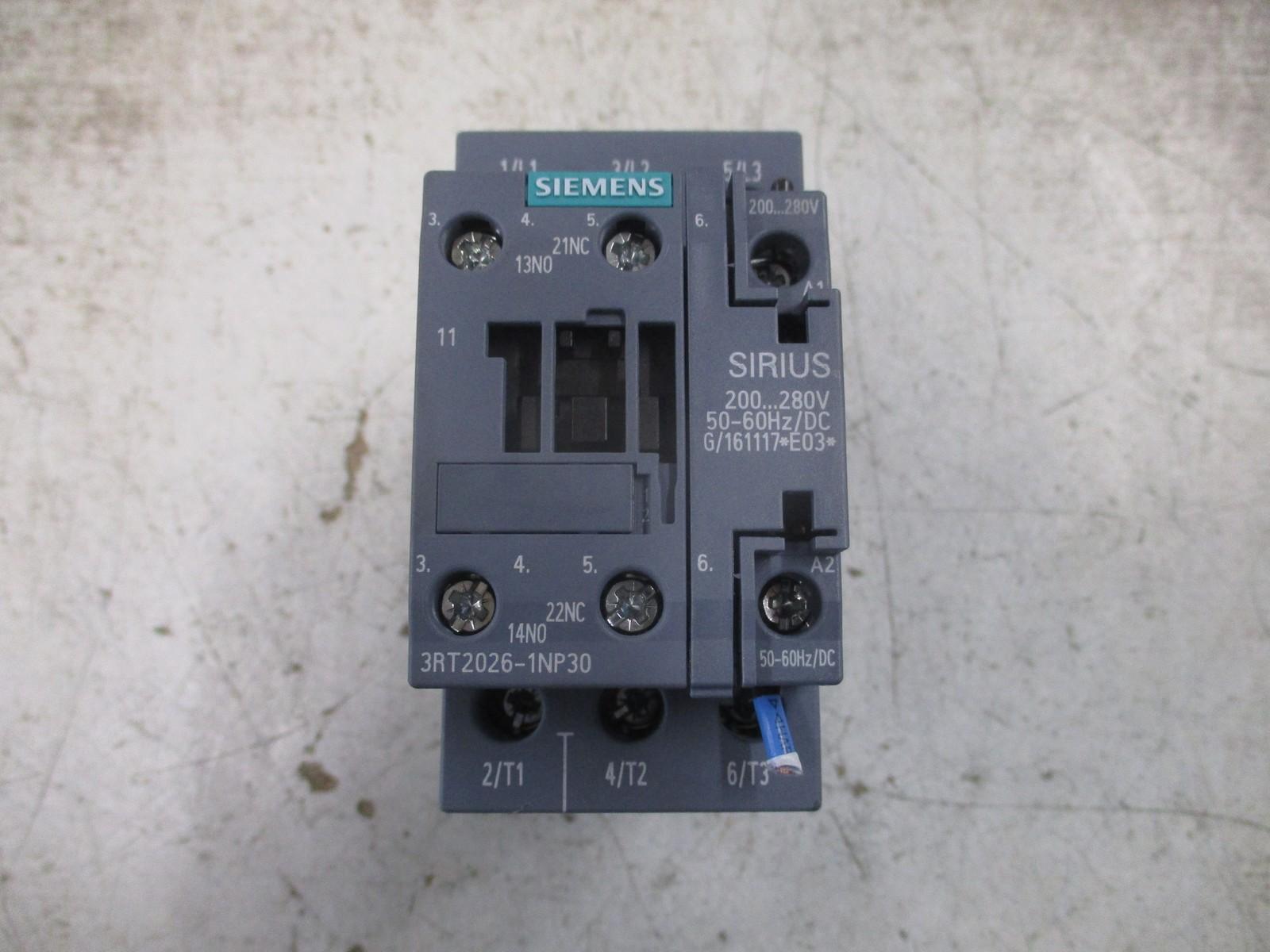 CONTACTOR S0 25A 200-280VUC 1NO/1NC SCRW