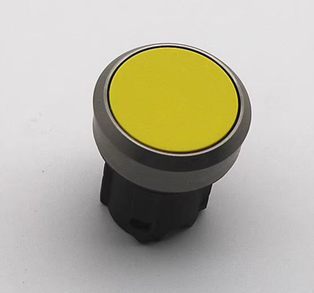 PUSHBUTTON, MOM, YEL, FLUSH
