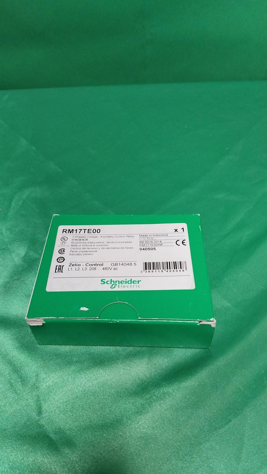 Zelio, 3 phase supply control relay, range 208 to 480 VAC, sequence, phase failure, phase imbalance, voltage