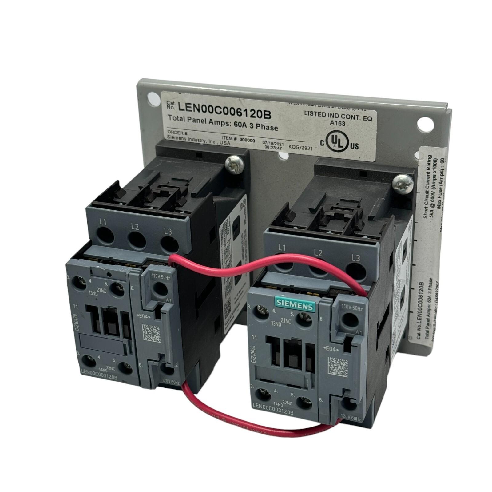 CONTACTOR, LTG, EH, OPEN, 30A, 6NO, 120V